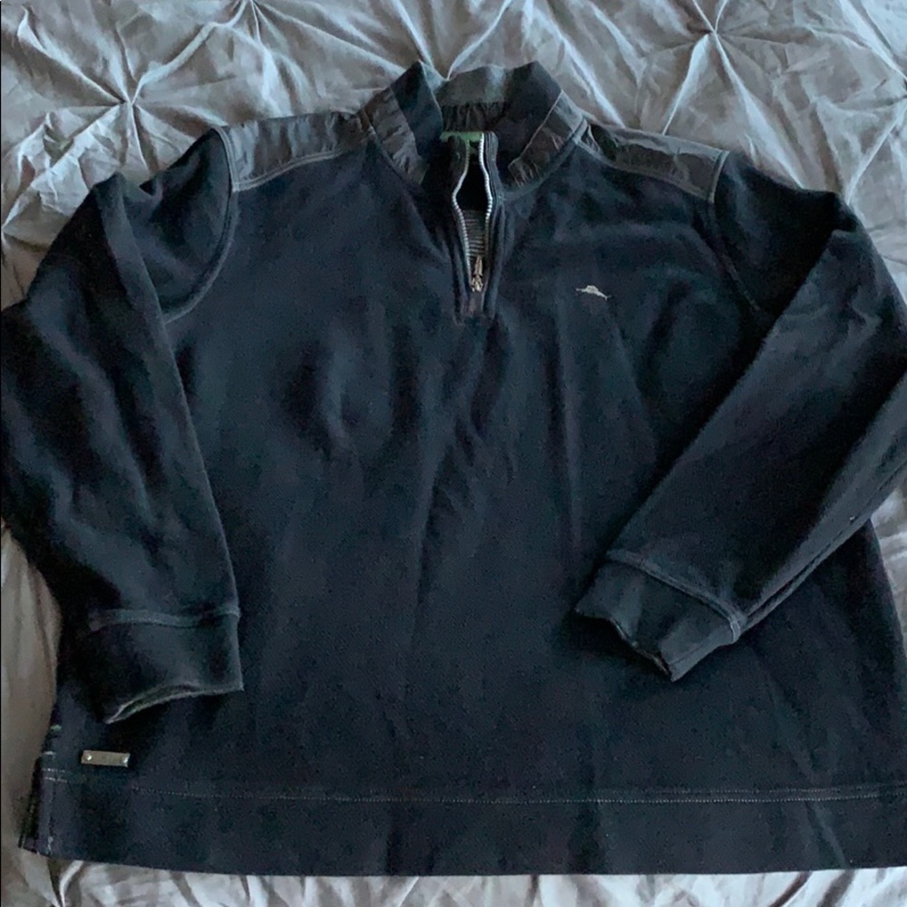 Tommy Bahama Mens 1/4 zipper sweater